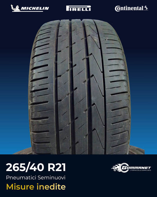 2 Hankook Ventus S1 Evo2 265 40 21 105Y XL